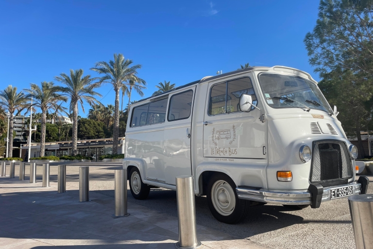 French Riviera "Boho Day Tour" avec un bus français d'époque