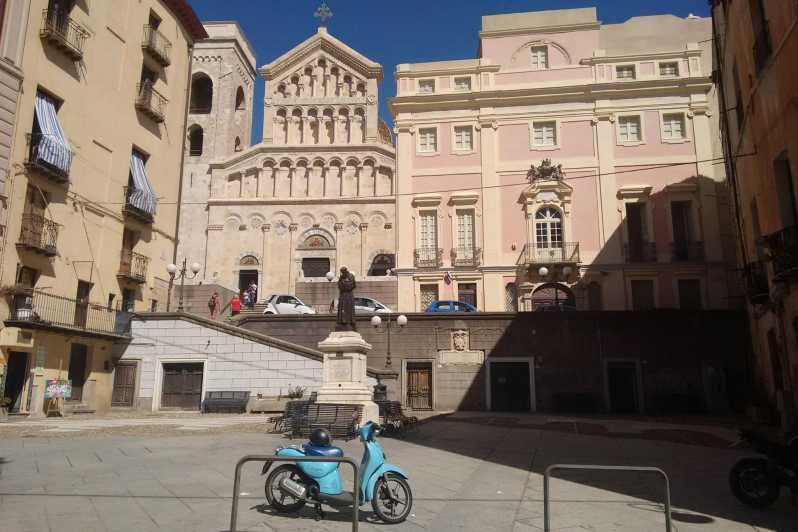 Cagliari: Self-Driven Sightseeing Private Tour by Scooter