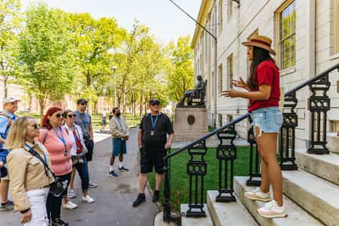 Boston: Harvard University Guided Walking Tour with Student