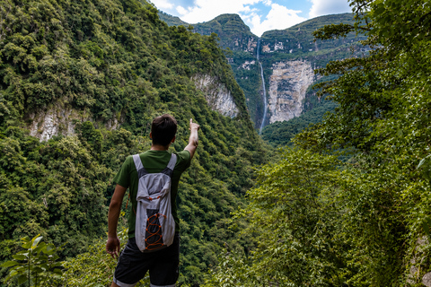 From Chachapoyas: Gocta Waterfall Hike with Lunch & Transfer