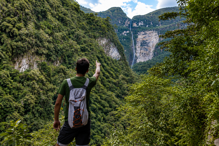 From Chachapoyas: Gocta Waterfall Hike with Lunch & Transfer