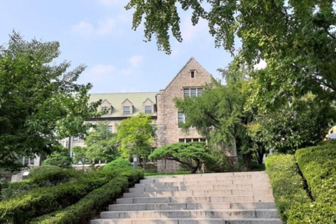 Seúl: Hanok, luces de la ciudad y palacio, tour de día y nochePunto de encuentro: Estación Hongik Univ. Salida n.º 8.