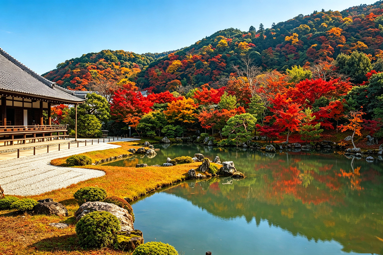 Kyoto: Arashiyama, Sanzen-in & Kifune Shrine Day Trip Departure from Osaka (Basic Package)