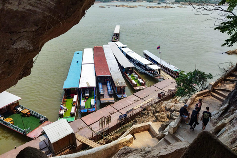 Luang Prabang: Cruise to Pak Ou Caves & Kuang Si Waterfalls