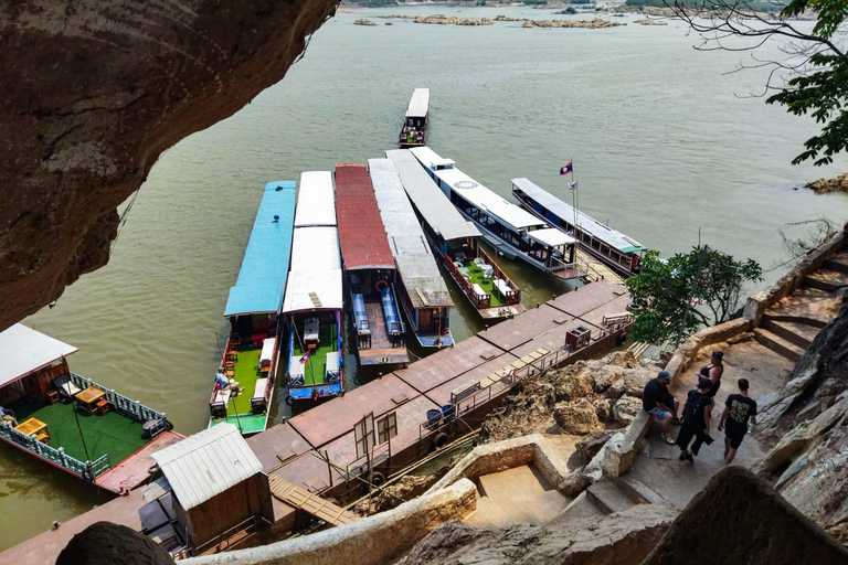 Luang Prabang: Cruise to Pak Ou Caves & Kuang Si Waterfalls