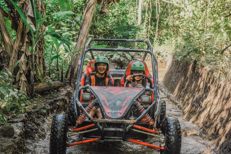 Ubud: 5-Terrain Buggy Adventure with Cave, River & Lunch Single Buggy: 1 Person per Buggy