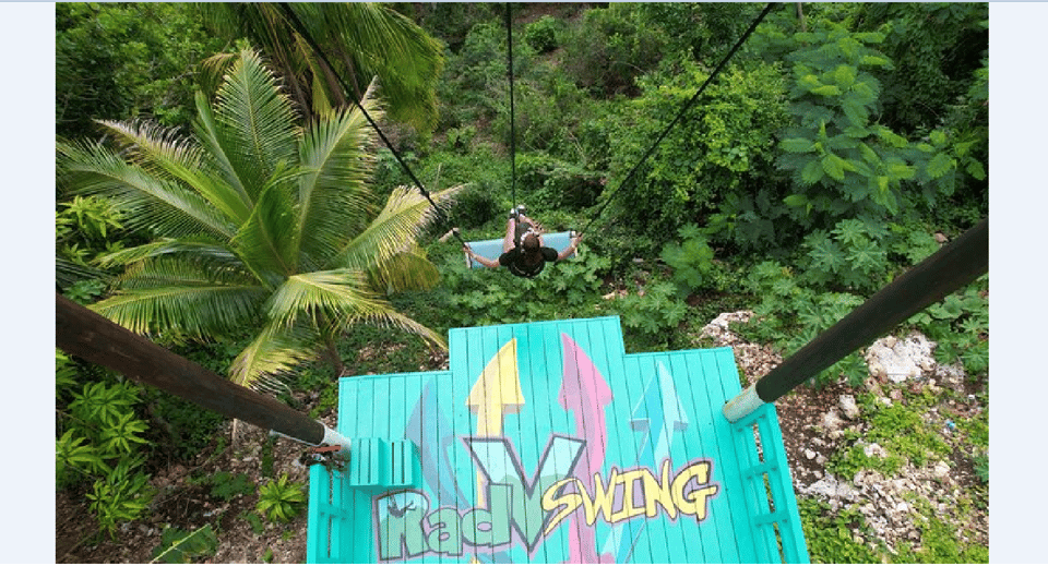 Ocho Rios: Dunn's River Falls I Bali Swing Experience 