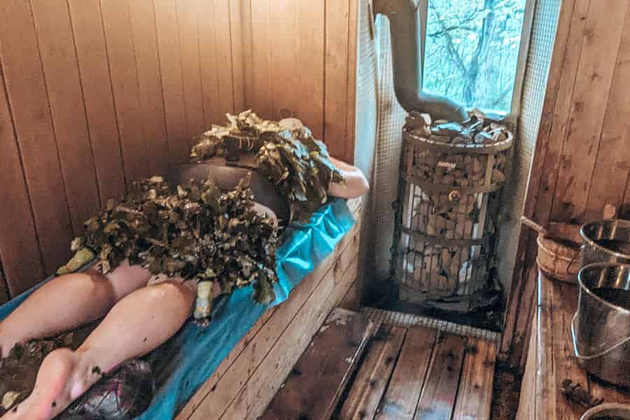 Ottawa: Einzigartige Erfahrung - Hot Leaf Therapy in privater Sauna. Foto: GetYourGuide