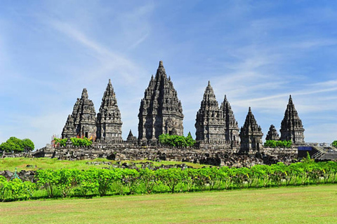 Yogyakarta ; Borobudur, Mendut och Prambanan-templet