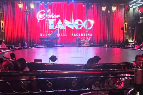 Tangoshow på Señor TangoSoloutställning på Señor Tango