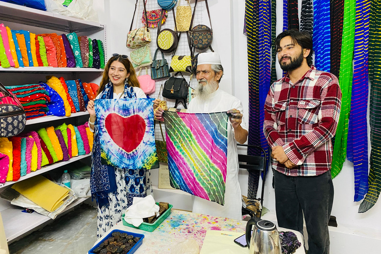 Luxury Tie-Dye & Block Print Workshop in Udaipur