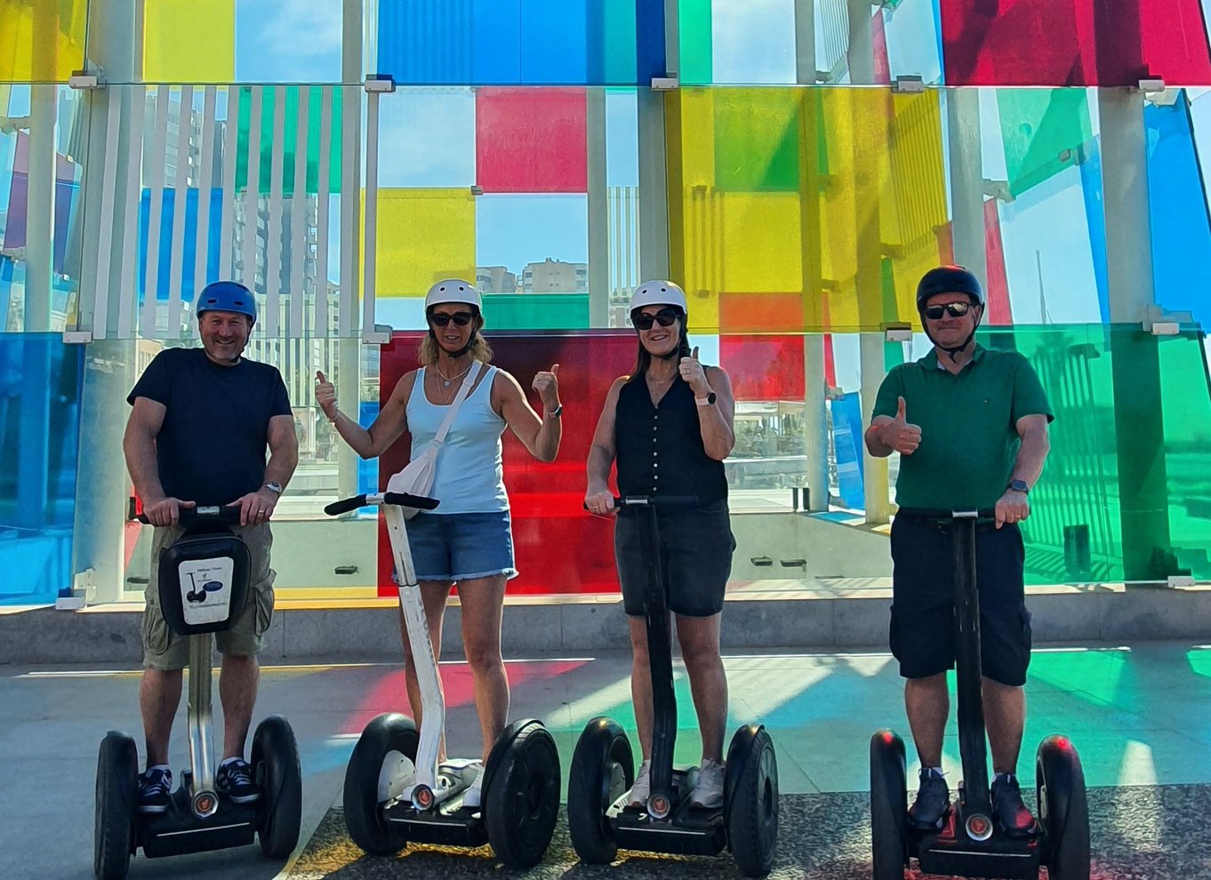 Malaga: Segway-tur til Gibralfaro-slottet, tyrefægterarenaen og havnen