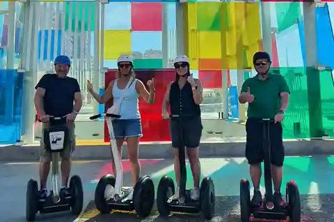 Malaga: Segway-tur til Gibralfaro-slottet, tyrefægterarenaen og havnen