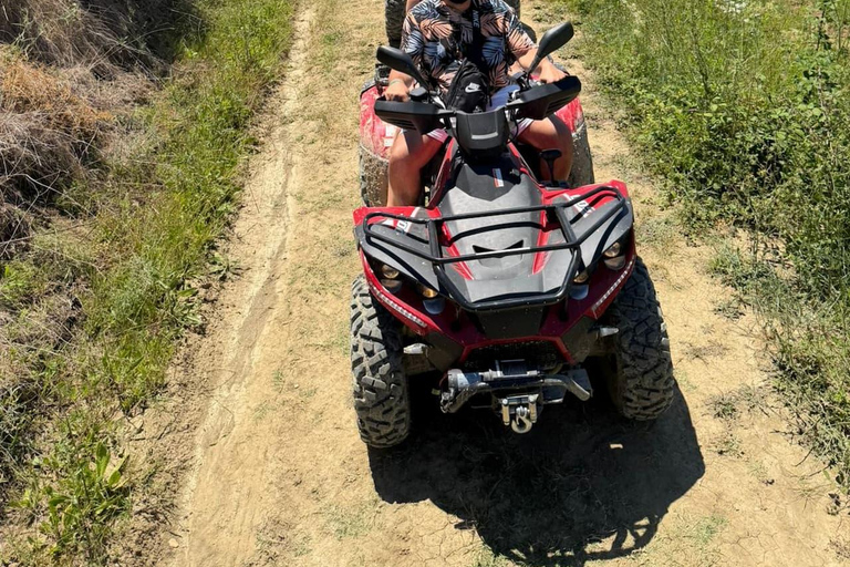 Durrës: Guided ATV Quad Bike Adventure with Coastal Views ATV Sunset Ride - 19:00 Shared ATV (2 People/1 Quad Bike)