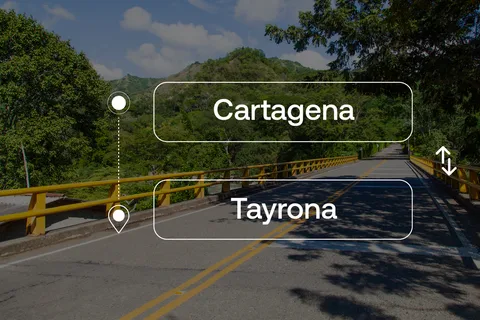 Transfert privé de Cartagena vers ou depuis le parc Tayrona