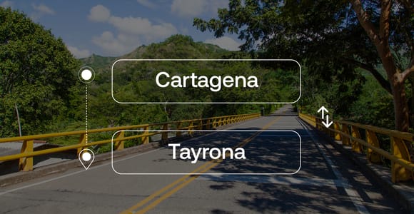 Cartagena to or from Tayrona Park Private Transfer