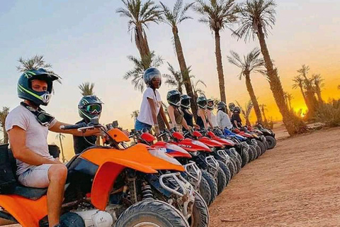 Self Drive Quad Biking Tour in Marrakech Palmeraie