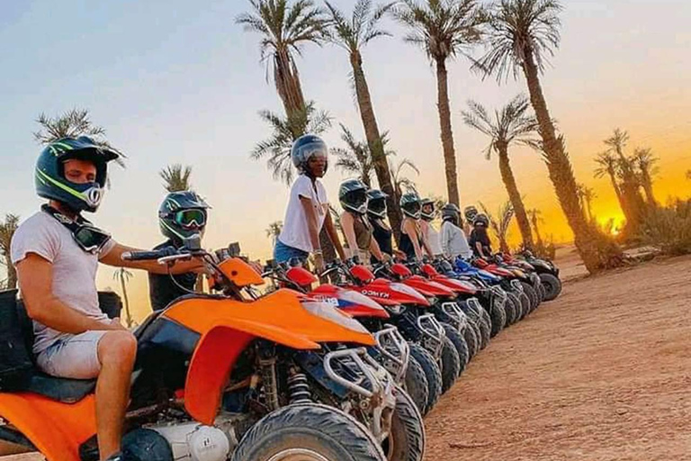 Self Drive Quad Biking Tour in Marrakech Palmeraie