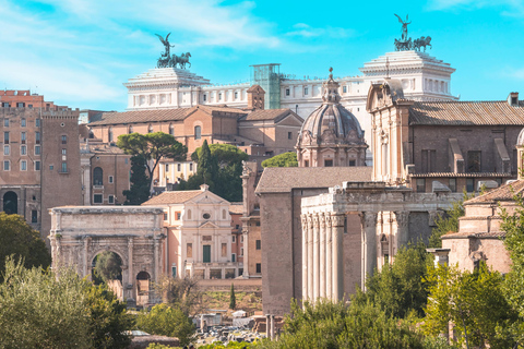 Rome: Colosseum, Palatine Hill, Roman Forum Experience Colosseum with Standard Access and Audio Guide