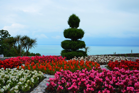 Batumi City - Botaniska trädgården - Petra fästning från KutaisiKutaisi: Batumi stad - Botaniska trädgården - Petra fästning