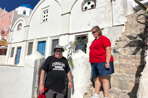 Santorin : visite des temps forts avec Oia et Pyrgos MegaloxoriSantorin : visite des temps forts avec Oia, Pyrgos et Megalochori