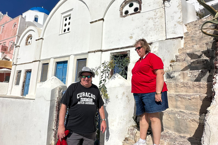 Santorin : visite des temps forts avec Oia et Pyrgos MegaloxoriSantorin : visite des temps forts avec Oia, Pyrgos et Megalochori