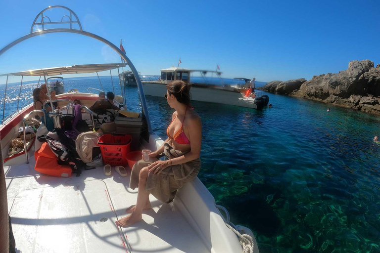 Dubrovnik & Cavtat: Blue Cave and Elaphiti Islands Boat Tour From Srebreno