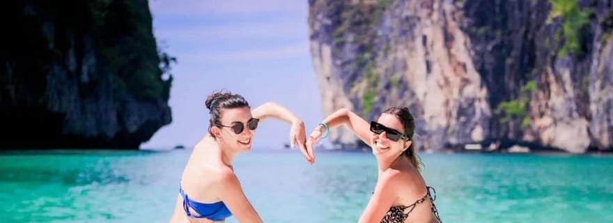 Au départ de Phi Phi : Excursion en hors-bord au coucher du soleil et à la nage au plancton