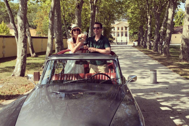 Private Luxury Wine Tour to St. Emilion in a Citroën DS Half day