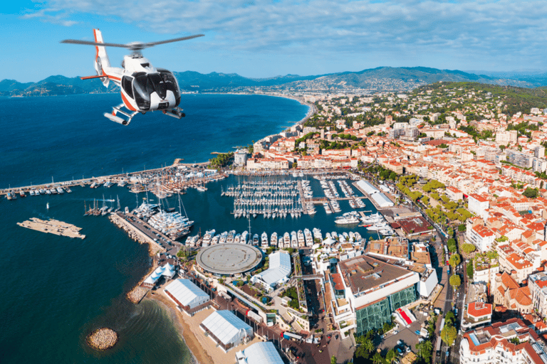 VIP Monaco: Helicopter One Way to: Nice | Cannes | St-Tropez Monaco - Nice: One Way Helicopter Flight