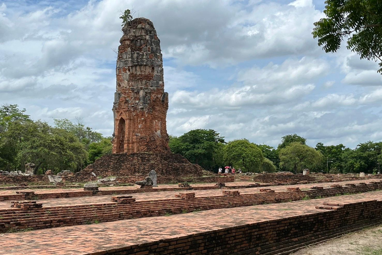 Vanuit Bangkok: Ayutthaya Werelderfgoed &amp; Zonsondergangboot PrivéVanuit Bangkok: Ayutthaya Werelderfgoed &amp; Privéboot bij zonsondergang