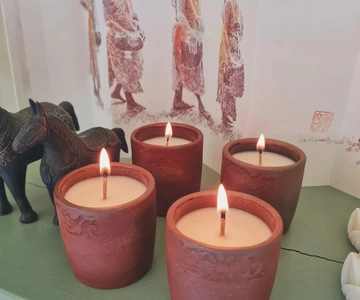 Luang Prabang: Craft Your Own Aroma Candle in Local Pottery