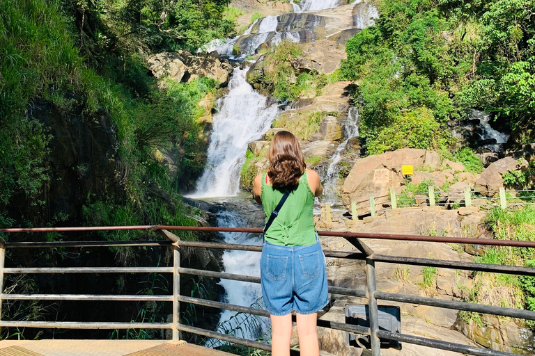 Explorez Ella : randonnée sur les rochers, boucle, cascades, neuf arches et vue sur le trainDécouvrez Ella : randonnée dans les rochers, boucle, chutes d&#039;eau, neuf arches et vue