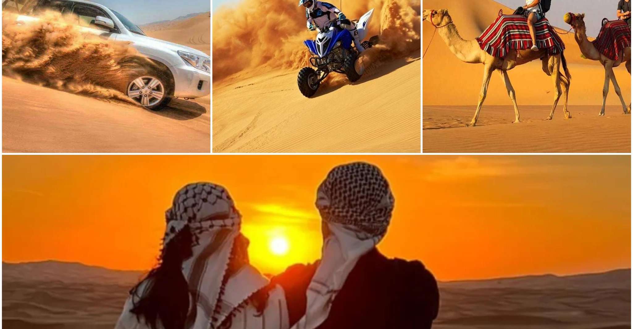 Doha:ATV,Quad or Buggy Dune Bashing,CamelRide & Sandboarding photo 11