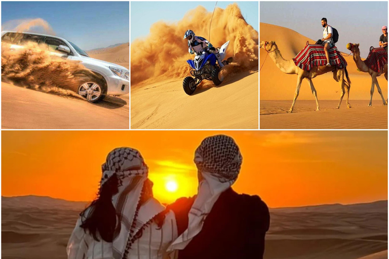 Doha - safari Safari, kamelridning, sandboarding och rundtur i inlandshavet