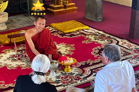 Siem Reap: Monk Blessing Ceremony and Meditation Class