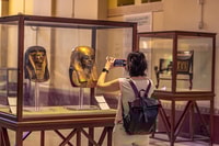 From Hurghada, Cairo Pyramids & Museum Tour with Nile Cruise - Housity