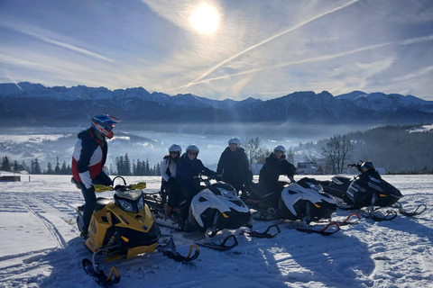 Krakow: Zakopane Snowmobile & Kulig Day Trip with Dinner