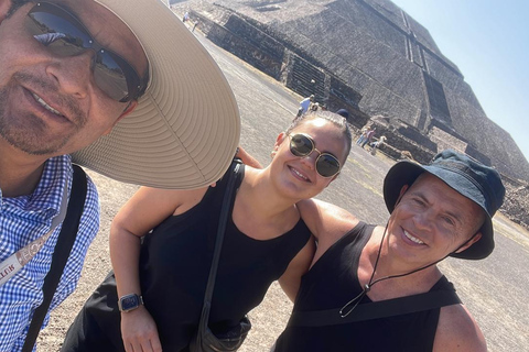 Visite guidée des pyramides de Teotihuacan - 2 heuresVisite de groupe sans droit d'entrée