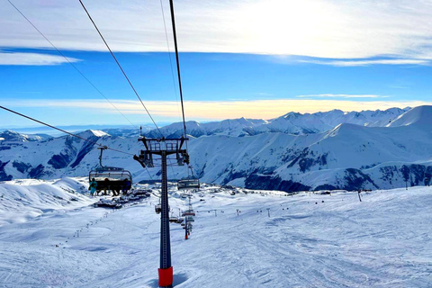 En oförglömlig och underbar resa till Gudauri - Kazbegi