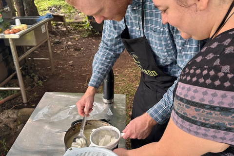 Corn, Cheese, and Mono en Bijao Experience in Boquete