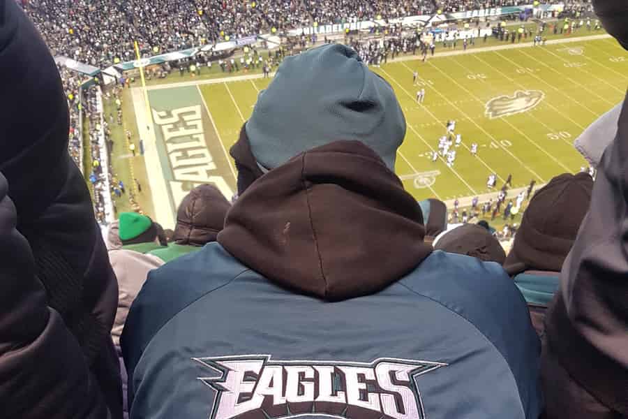 Philadelphia: Philadelphia Eagles Football Spiel Ticket. Foto: GetYourGuide