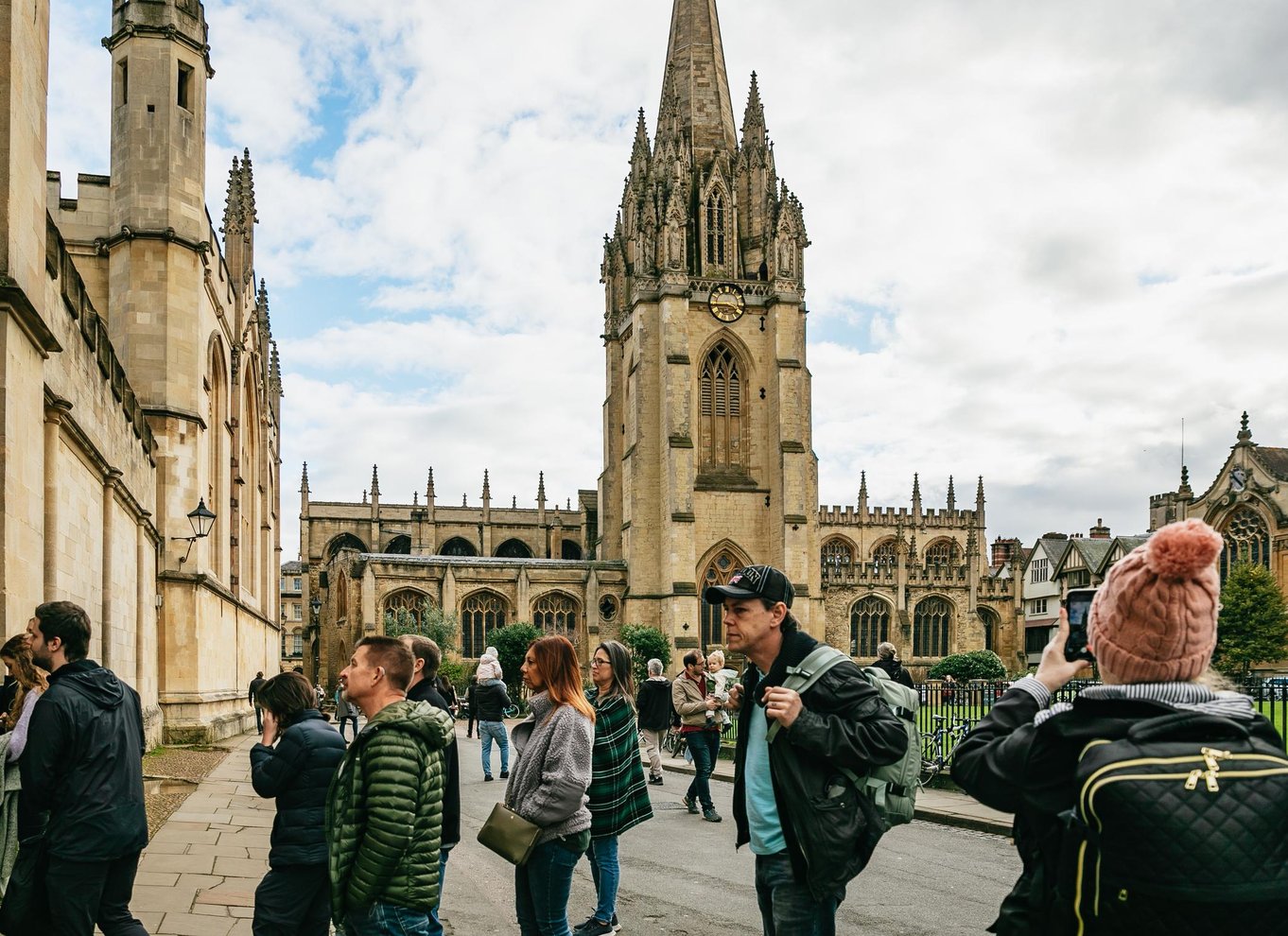 Oxford: Universitets- og byrundvisning med alumne-guide