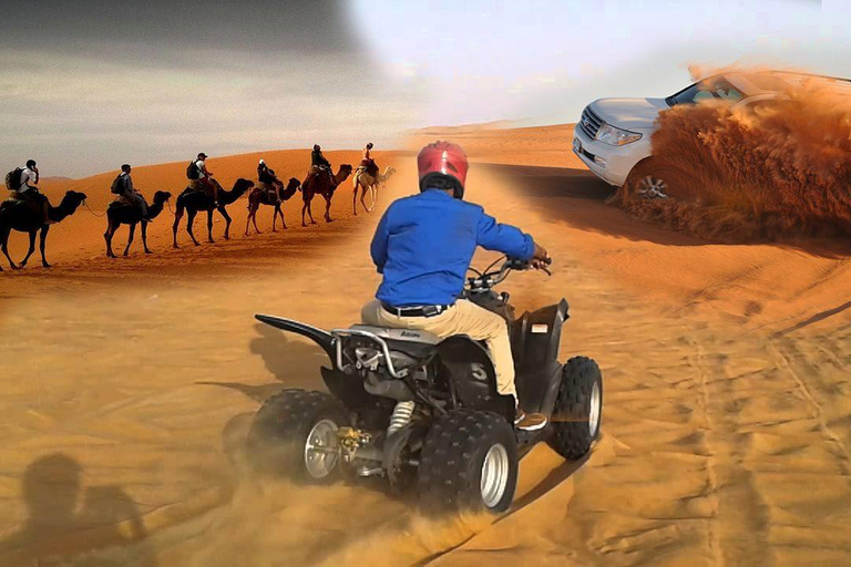 Doha: Private Quad Bike Experience in the Qatar Desert Quad Bike Experience