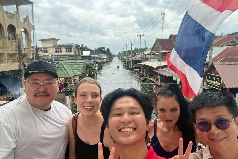 Damnoen Saduak & Maeklong Railway Market Tour