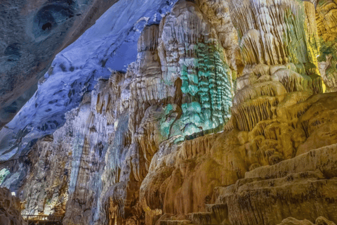 Phong Nha Cave & Paradise Cave: Guided Tour Boat & Explore Group Tour with Drop-Off in Hue