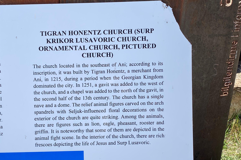 Armenia: Yerevan to Kars and Ani 3-Day Guided Tour