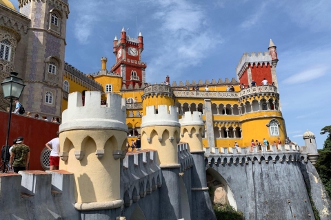 From Lisbon: Sintra, Pena Palace and Cascais Full-Day Trip