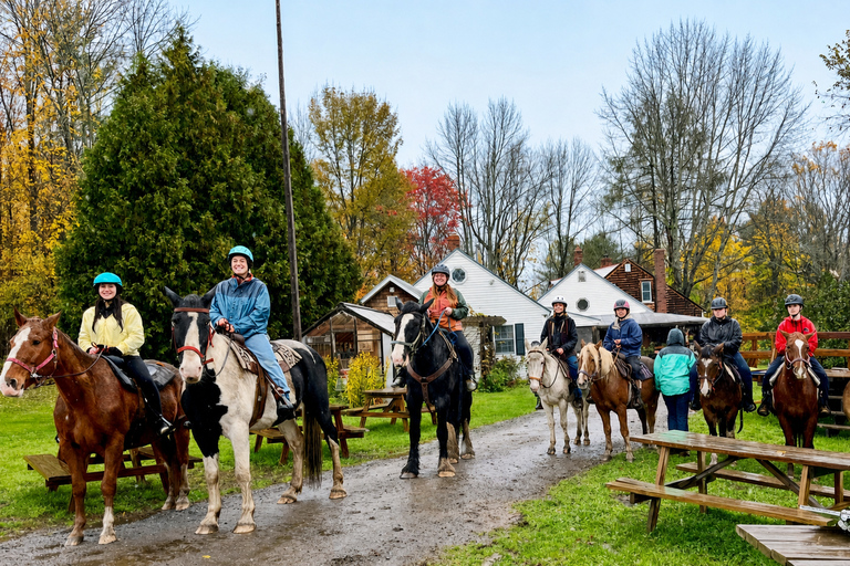 Starks: Guided Horseback Ride Through the Maine Countryside