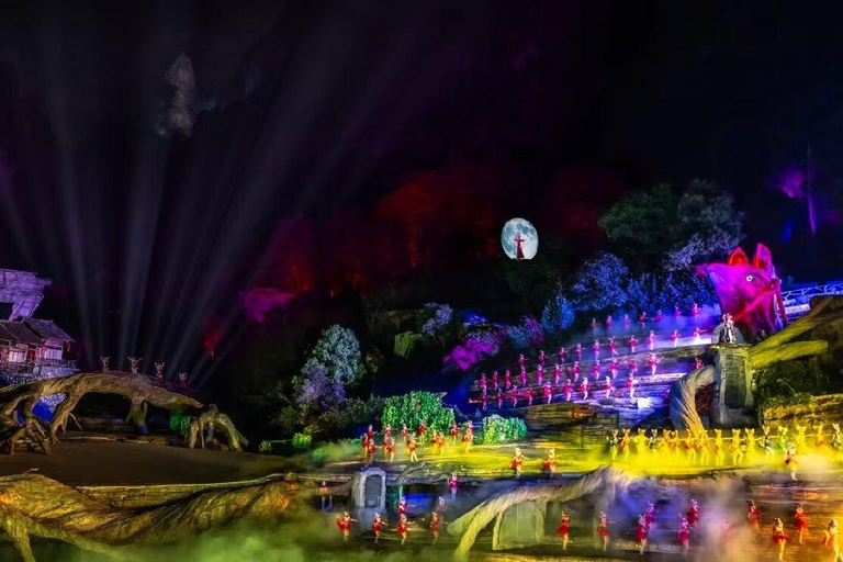Zhangjiajie: Tianmen Mountain Fox Fairy Show with Pickup